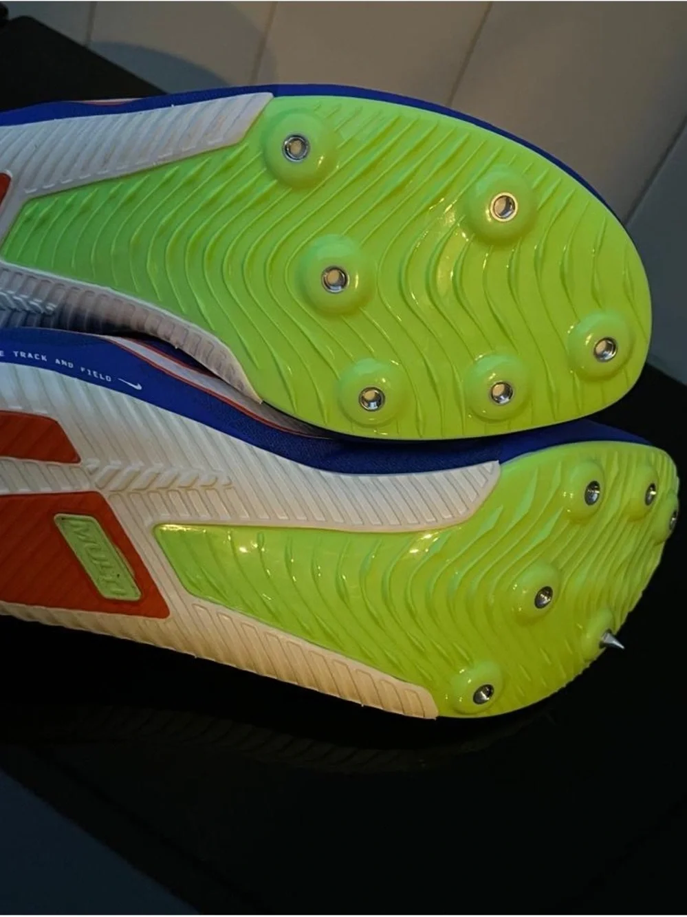 Nike Zoom Rival Multi Track Field Spikes Racer Blue Size 12 Men's NWOB